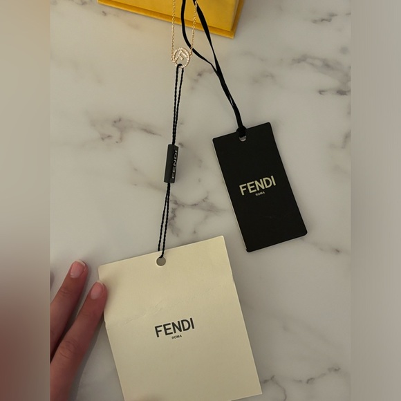 F is Fendi Gold Bracelet - Picture 1 of 3